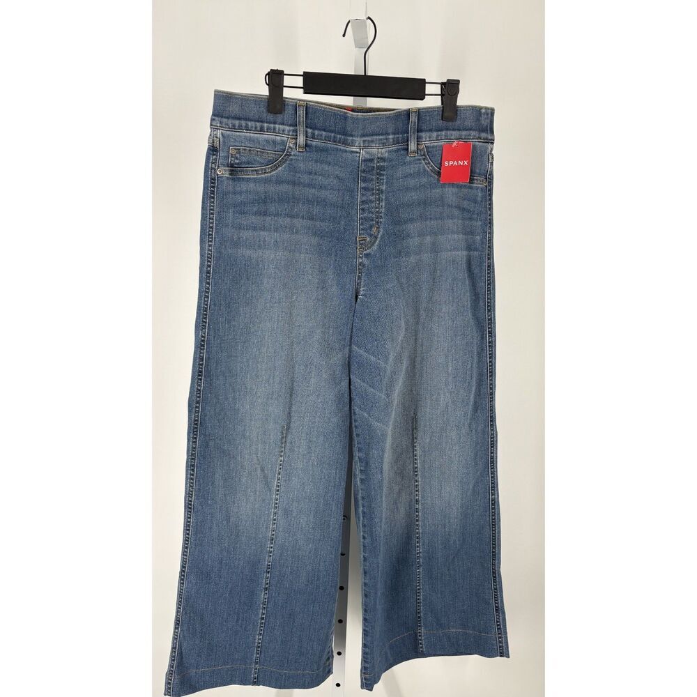 SPANX Denim Jeans – Women’s Sculpting Wide Leg Jeans